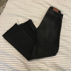 Madewell Cali-Boot Black Jean